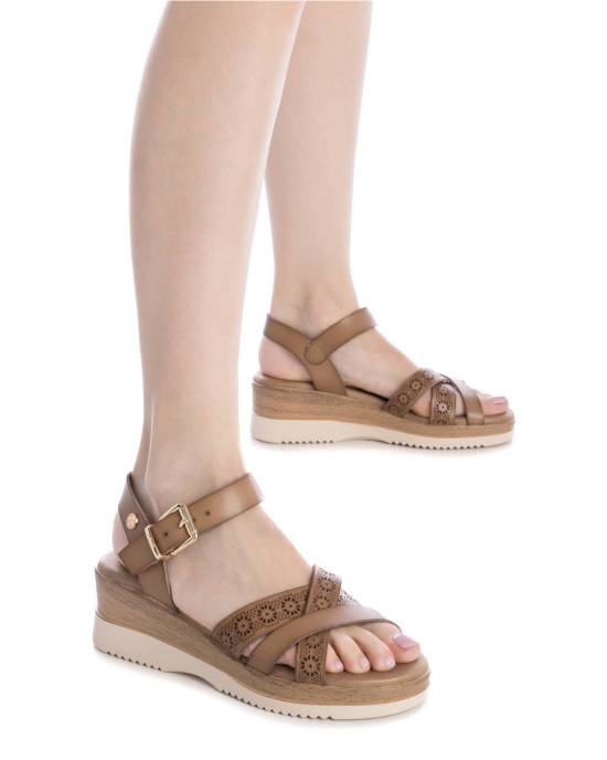 Sandália Casual Vegan Mulher Taupe Xti-14398602