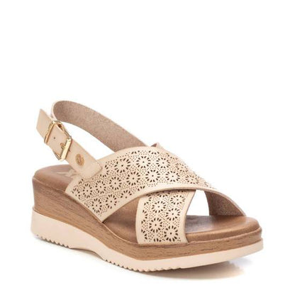 Sandália Casual Vegan Mulher Bege Xti-14385205
