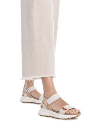 Sandália Casual Vegan Mulher Bege Xti-14387403
