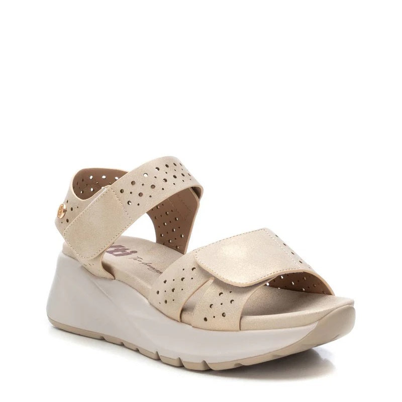 Sandália Casual Vegan Mulher Bege Xti-14389702