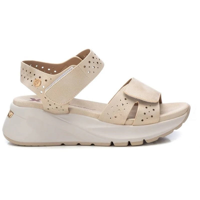 Sandália Casual Vegan Mulher Bege Xti-14389702