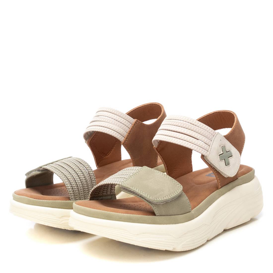 Sandália Casual Vegan Mulher Verde Xti-14398603