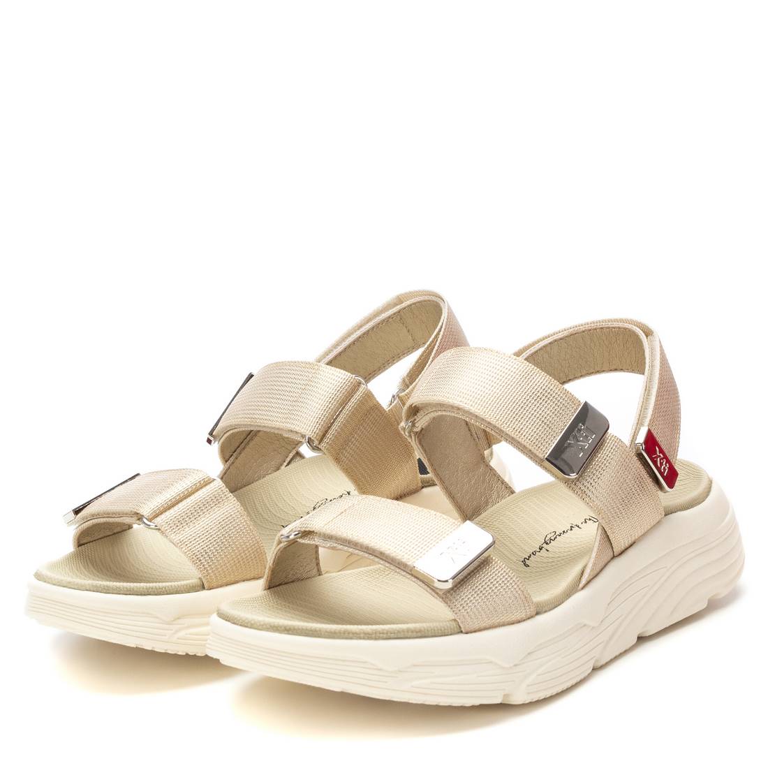 Sandália Casual Vegan Mulher Dourada Xti-14407309