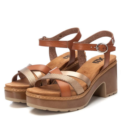Sandália Casual Vegan Mulher Camel Xti-14408602