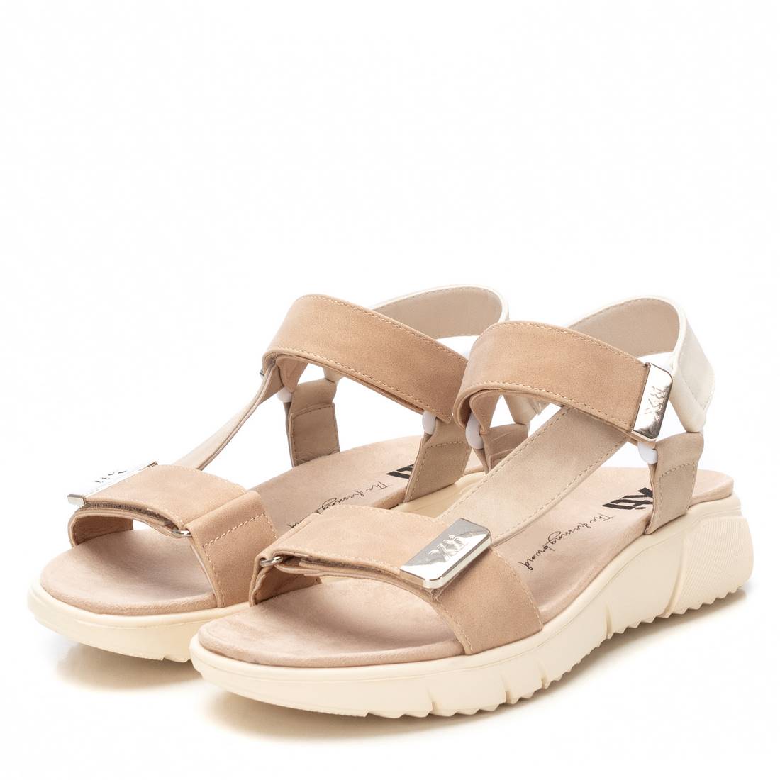 Sandália Casual Vegan Mulher Bege Xti-14411202
