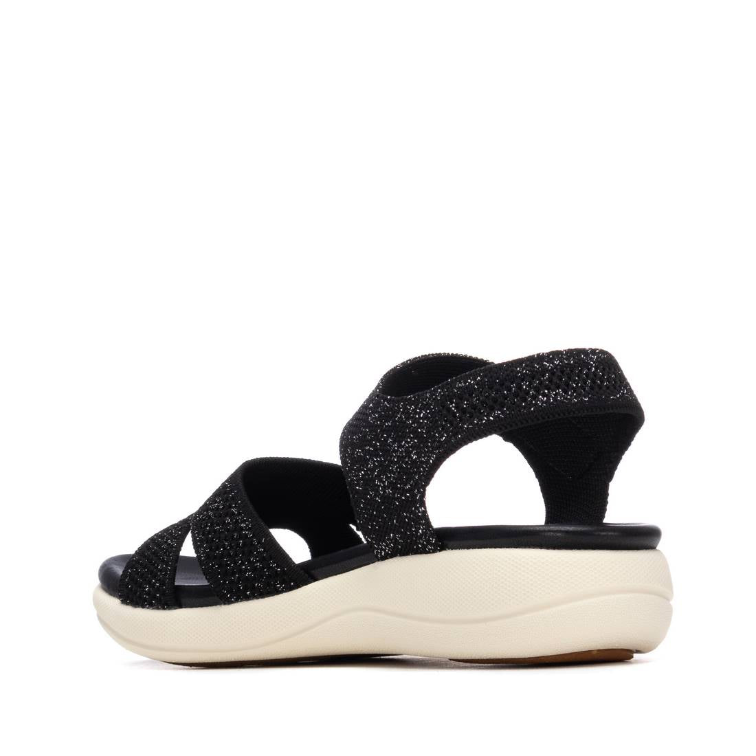 Sandália Casual Vegan Mulher Preta Xti-14515601