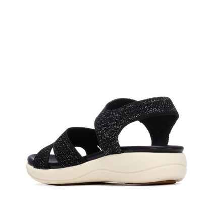 Sandália Casual Vegan Mulher Preta Xti-14515601