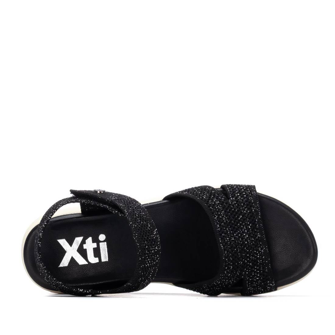 Sandália Casual Vegan Mulher Preta Xti-14515601