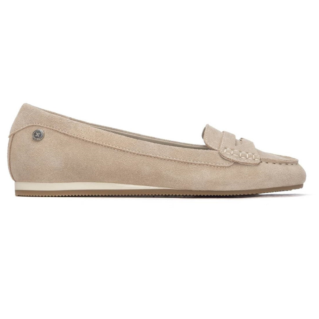 Sapato Pele Vegan Mulher Bege Xti-14518502