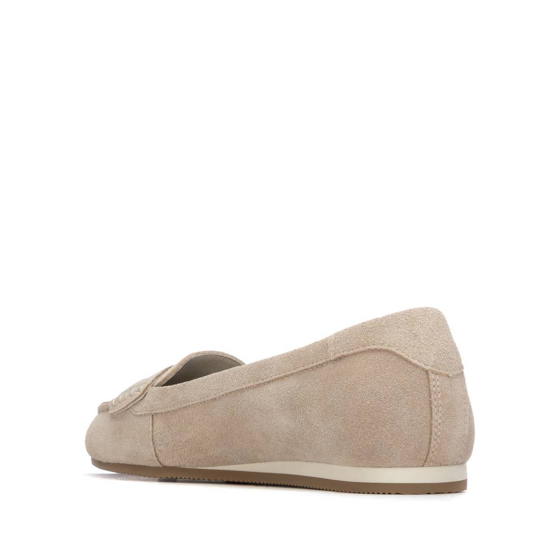 Sapato Pele Vegan Mulher Bege Xti-14518502