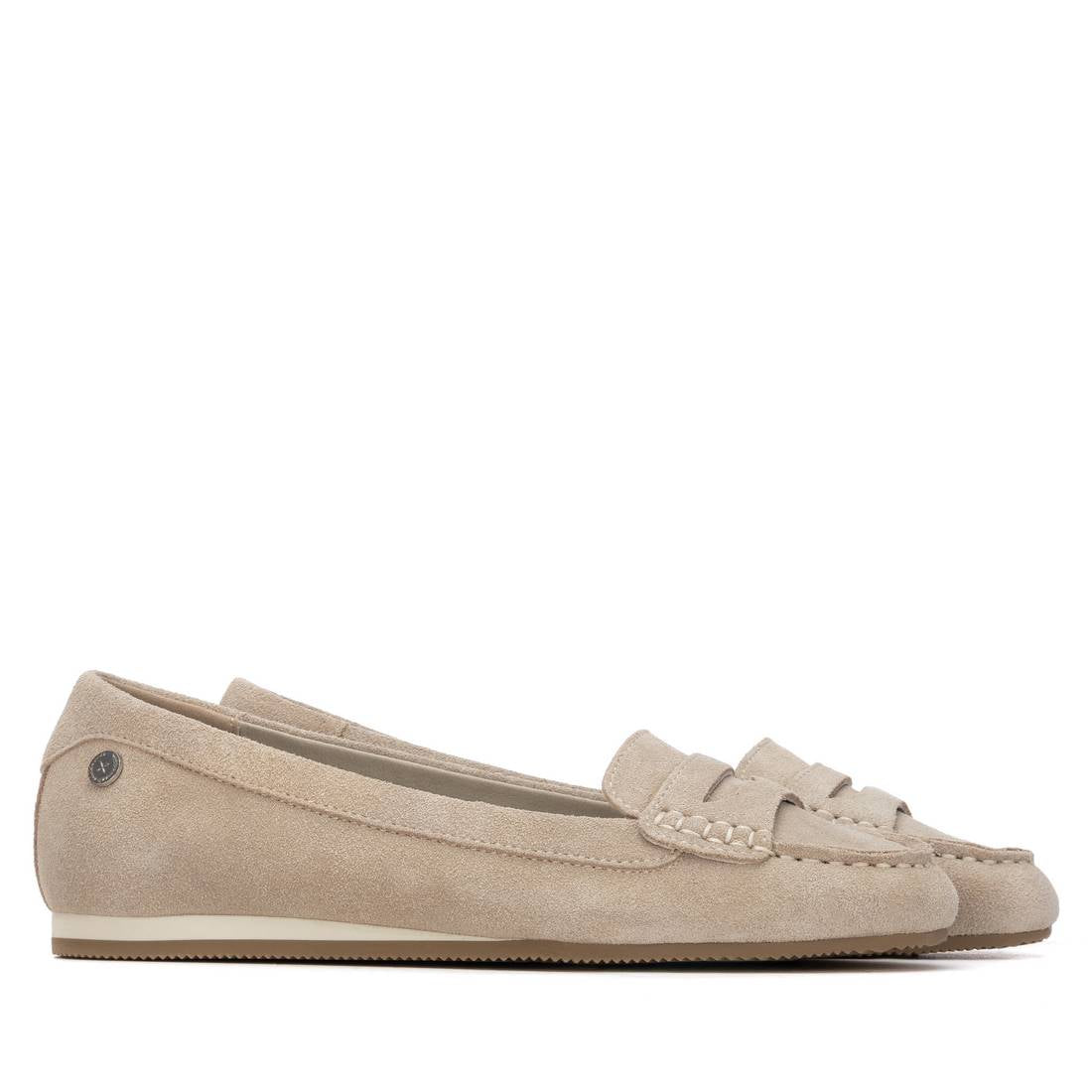 Sapato Pele Vegan Mulher Bege Xti-14518502