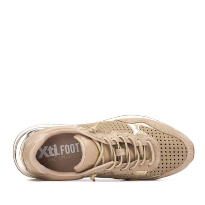 Sapatilha Mulher Taupe Xti-145198