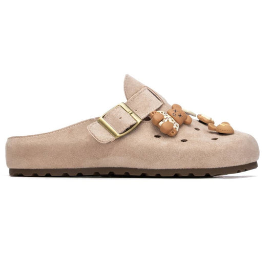 Chinelo Pele Vegan Mulher Bege Xti-145315