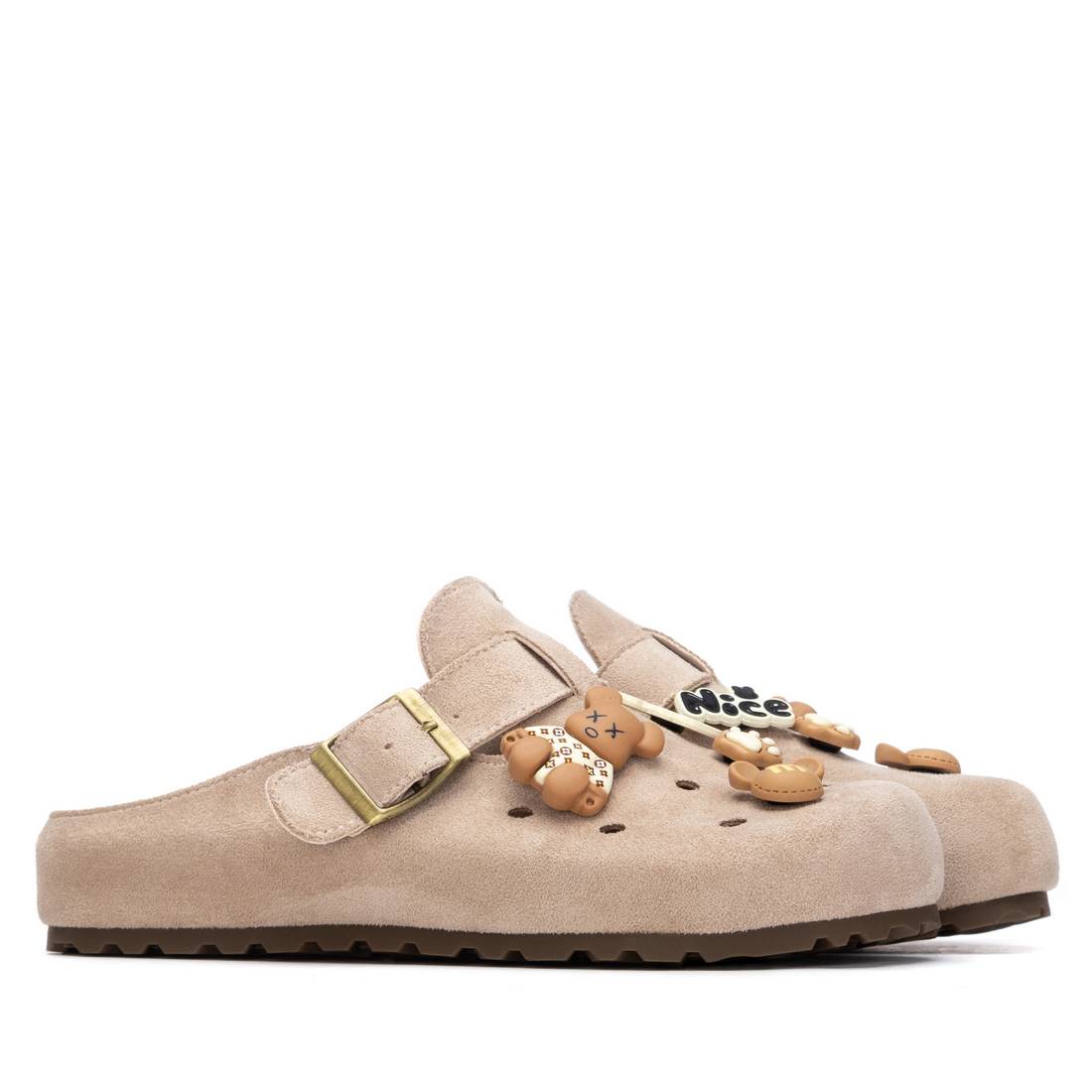Chinelo Pele Vegan Mulher Bege Xti-145315