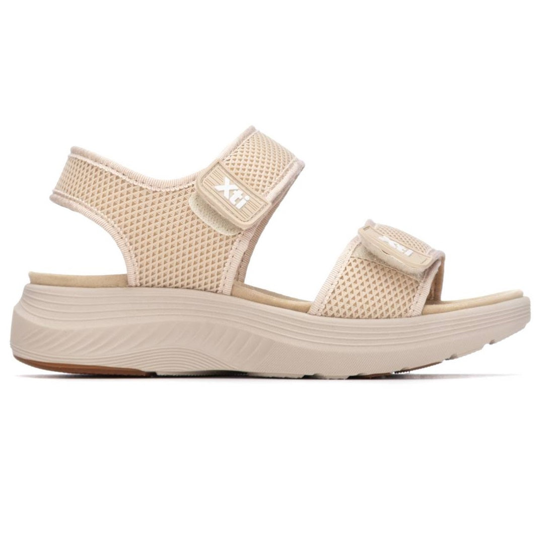 Sandália Casual Vegan Mulher Bege Xti-14540102