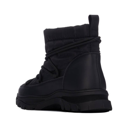 Bota XTI Preta com Atacadores 14607003 — imagem 3 do produto