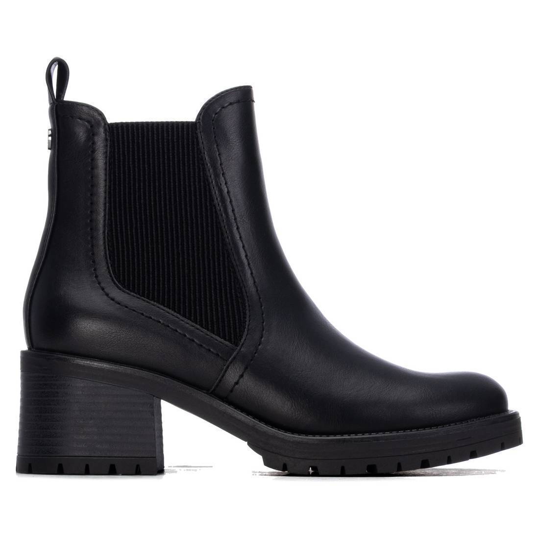 Bota Mulher Preta Xti-14608601