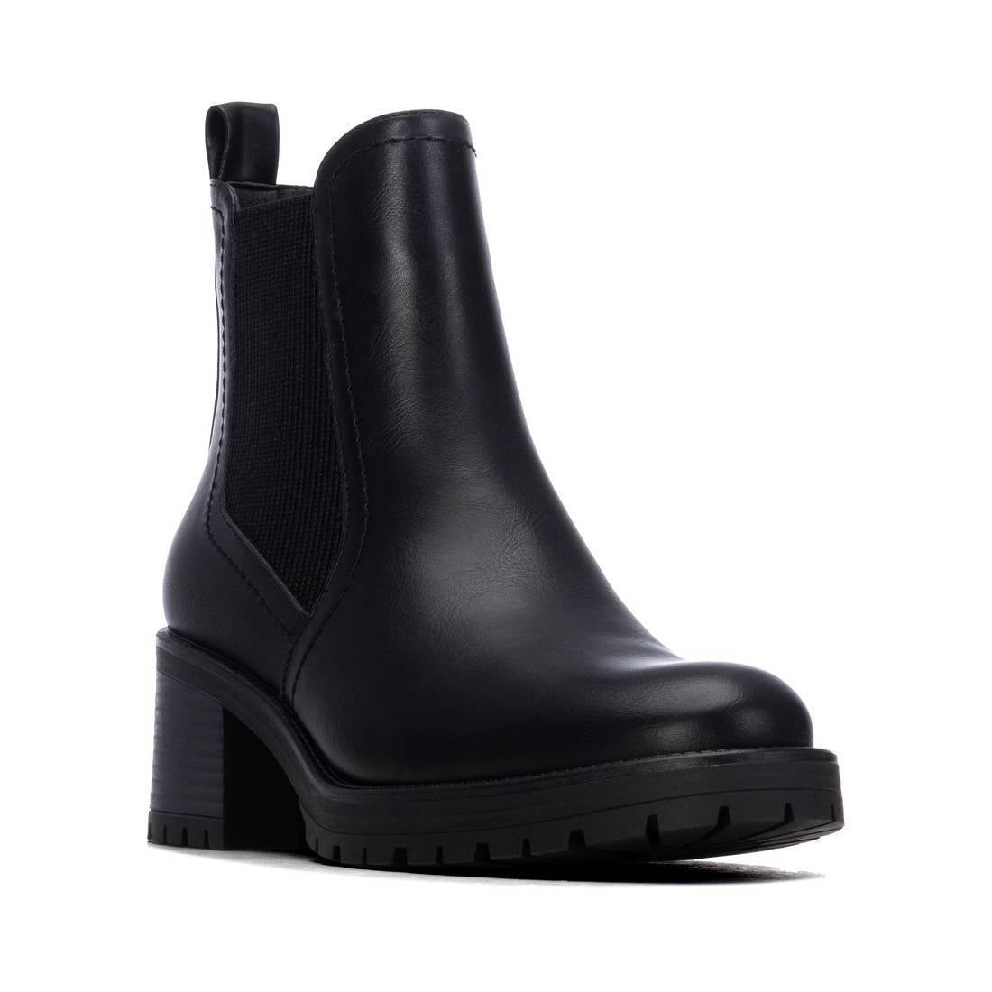 Bota Mulher Preta Xti-14608601