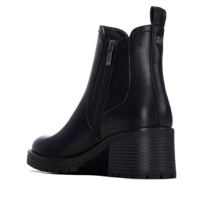 Bota Mulher Preta Xti-14608601