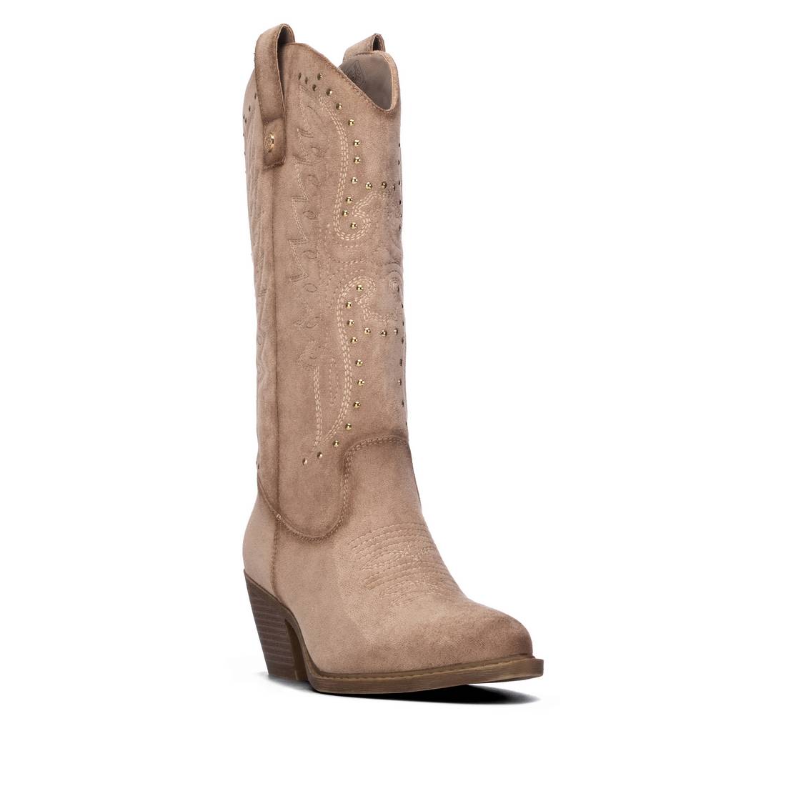 Bota Mulher Bege Xti-14610202