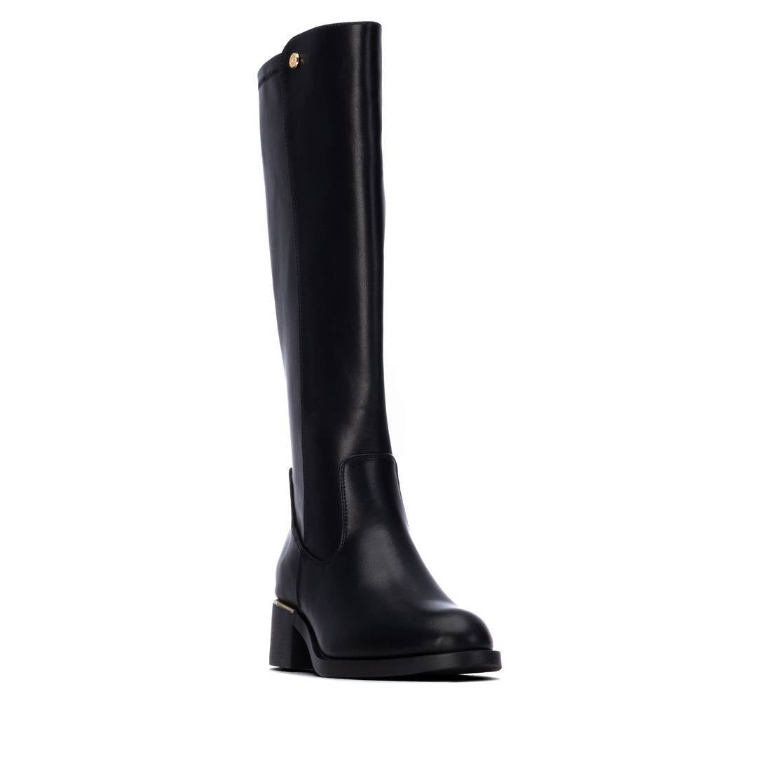 Bota Mulher Preta Xti-14636401