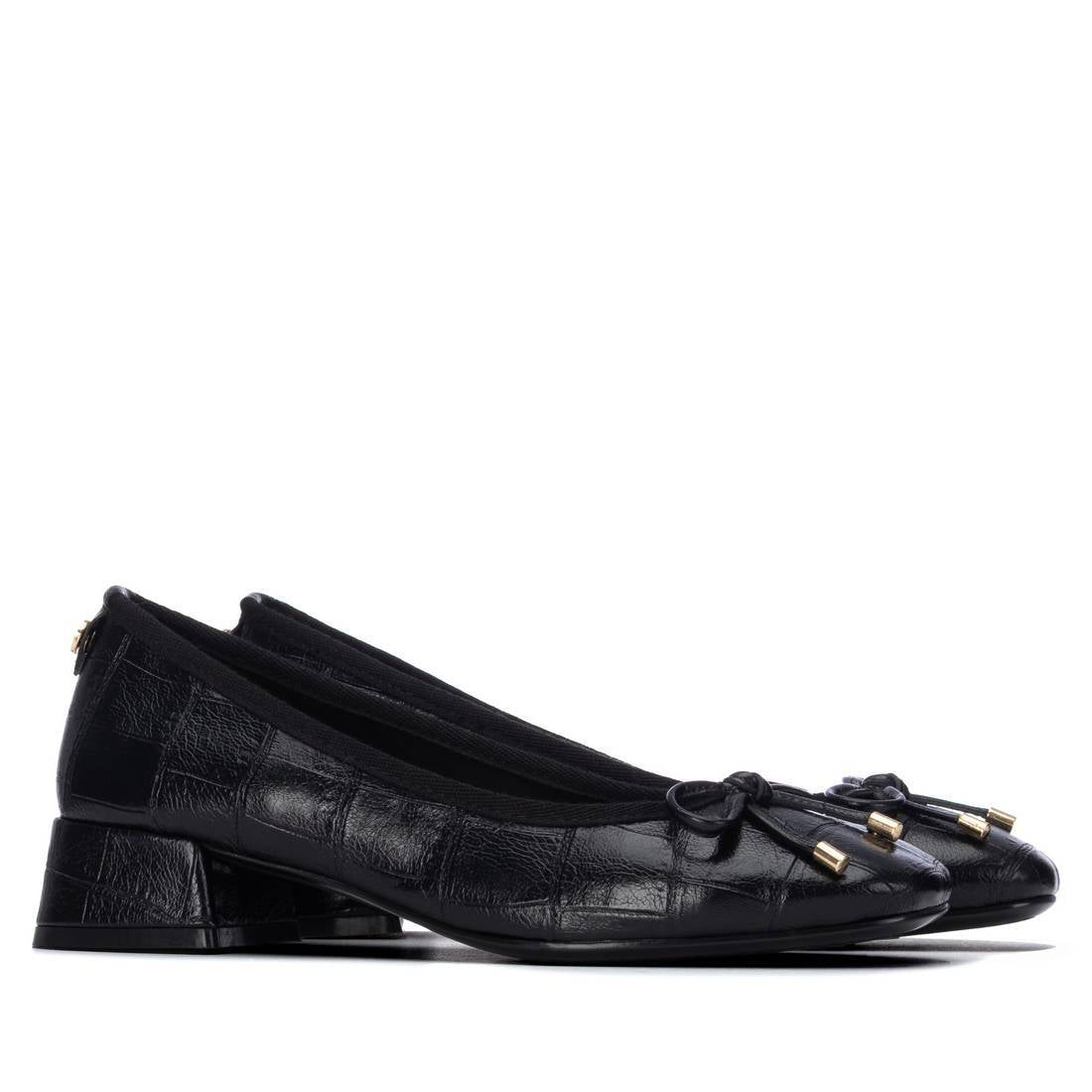 Sapato Pele Mulher Preto Xti-14637702