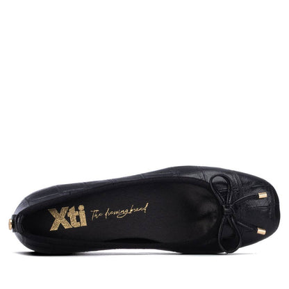 Sapato Pele Mulher Preto Xti-14637702