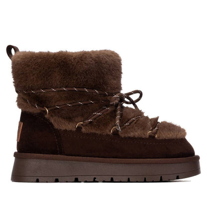 Bota Mulher Castanho Xti-14653102