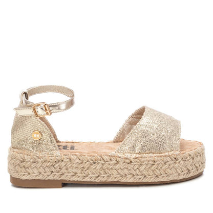 Xti-150386 Gold Youth Sandals