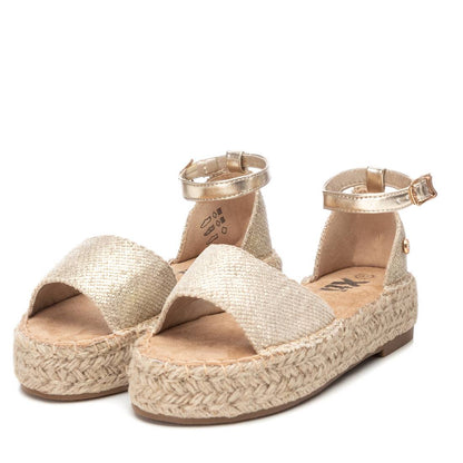 Xti-150386 Gold Youth Sandals