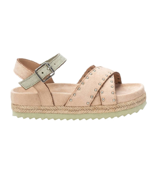 Sandalia Vegana Juvenil Beige Xti-15090103