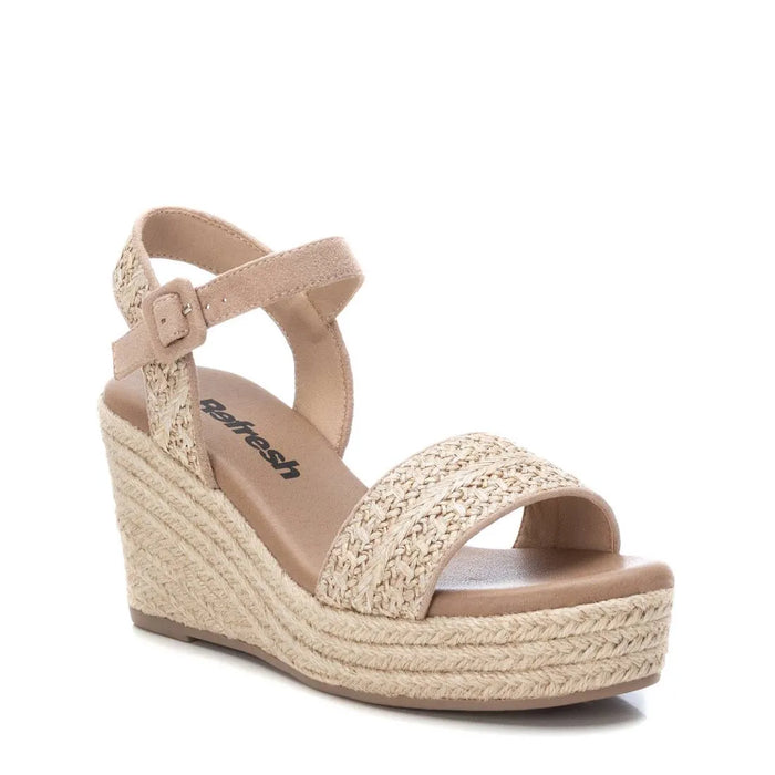 Women's Casual Wedge Sandal Beige Refresh-170536