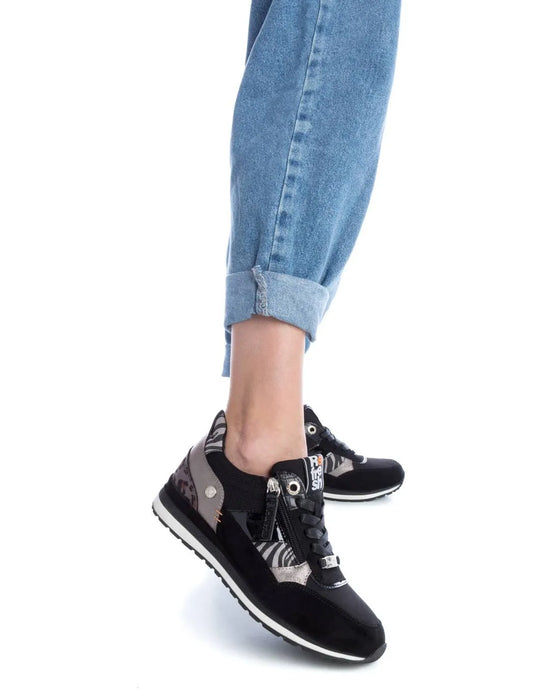 Women's Black Sneakers Refresh-17143101