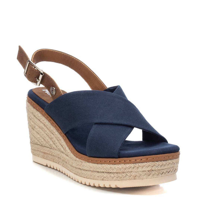 Sandália Casual Vegan Mulher Azul Refresh-17154203