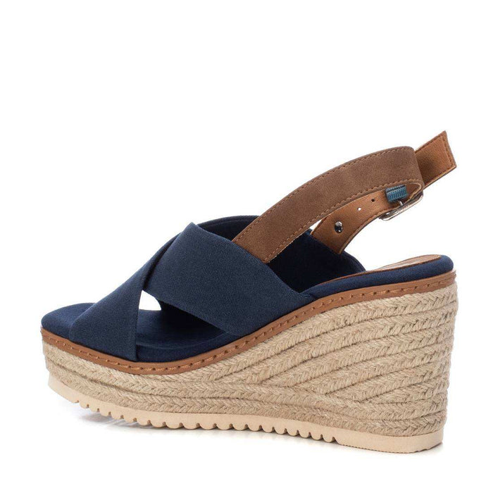 Sandália Casual Vegan Mulher Azul Refresh-17154203