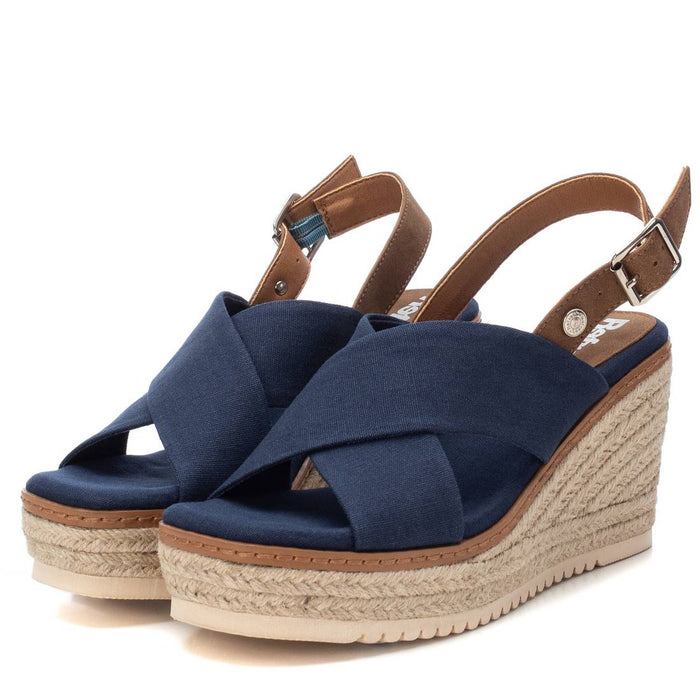 Sandália Casual Vegan Mulher Azul Refresh-17154203