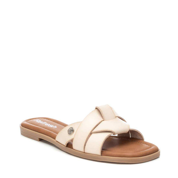 Chinelo Pele Vegan Mulher Bege Refresh-17155102