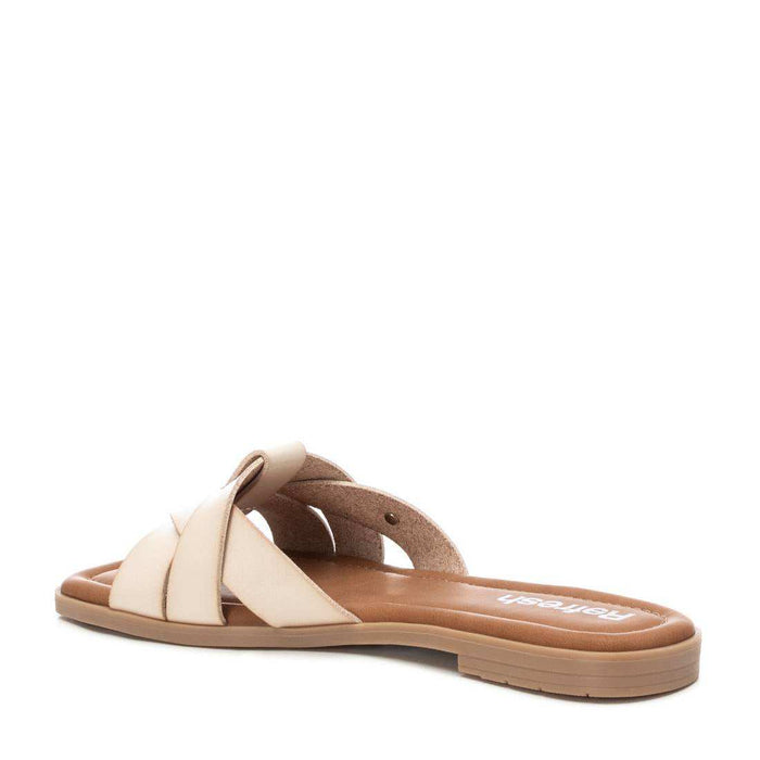 Chinelo Pele Vegan Mulher Bege Refresh-17155102