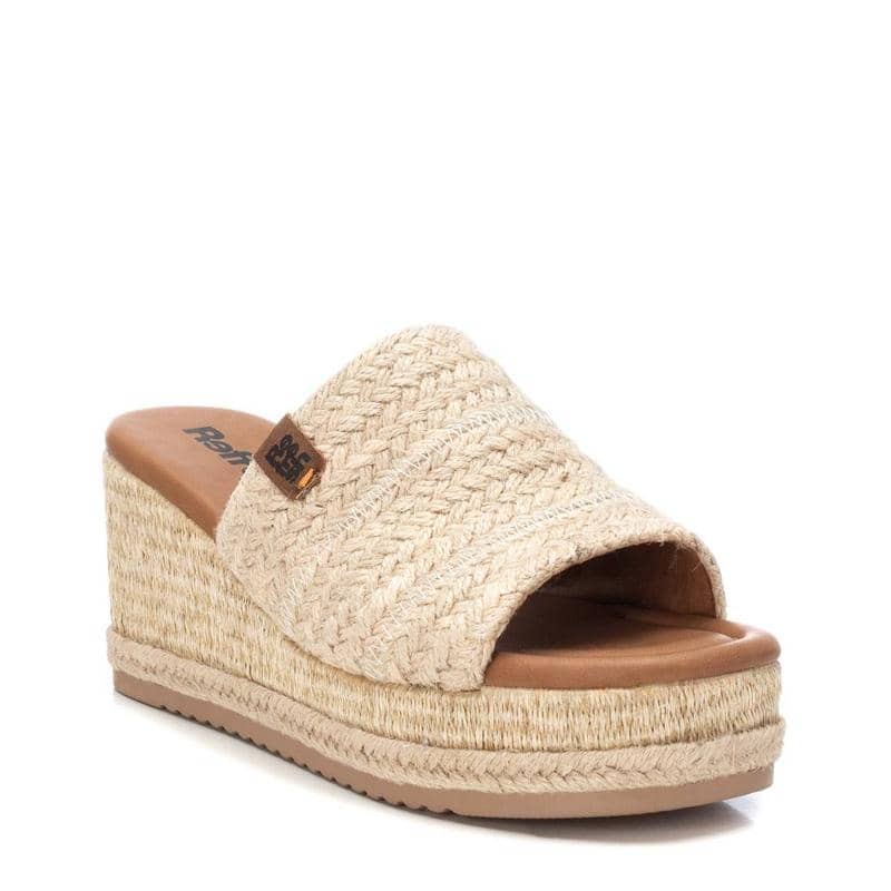 Chinelo Pele Vegan Mulher Bege Refresh-17175301