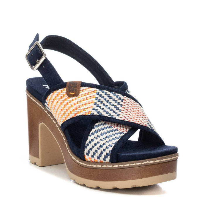 Sandália Casual Vegan Mulher Azul Refresh-17181001