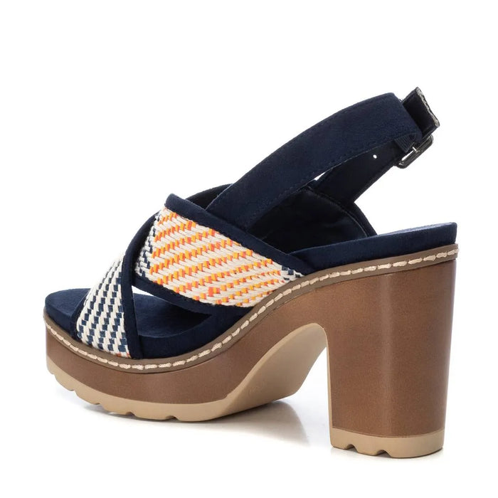 Sandália Casual Vegan Mulher Azul Refresh-17181001