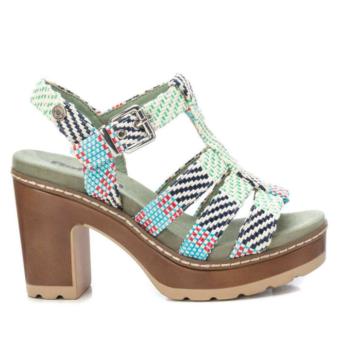 Sandália Casual Vegan Mulher Verde Refresh-17181203