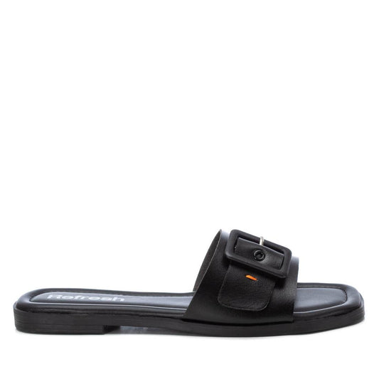 Zapatilla Piel Vegana Mujer Negro Refresh-17196106