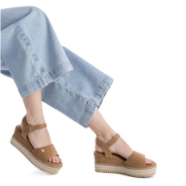 Sandália Casual Mulher Vegan Castanho Refresh-17266002