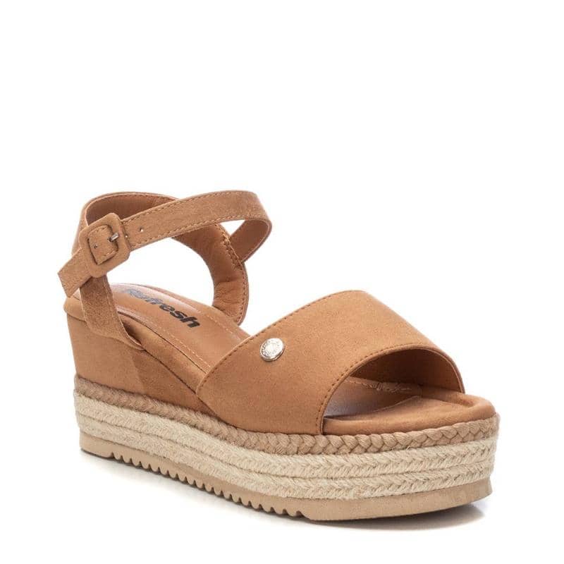 Sandália Casual Mulher Vegan Castanho Refresh-17266002