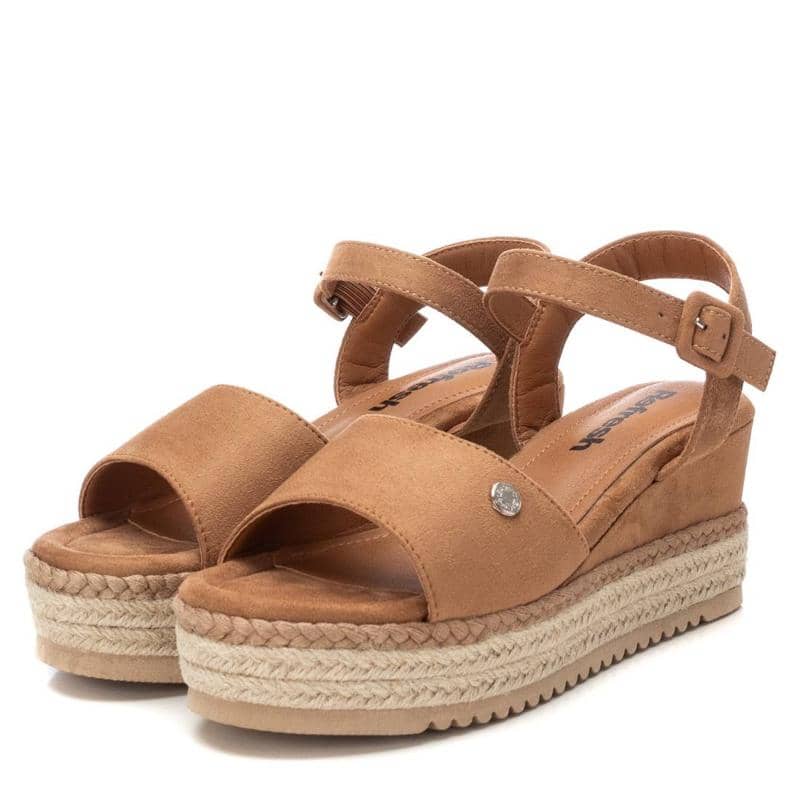 Sandália Casual Mulher Vegan Castanho Refresh-17266002