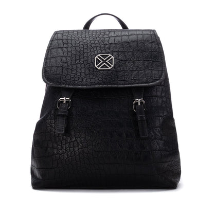 Mochila Mulher XTI Preta Efeito Crocodilo | 18466401 — imagem do artigo 1