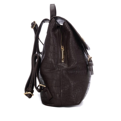 Mochila Mulher XTI Castanha Efeito Crocodilo | 18466402 — imagem do artigo 2