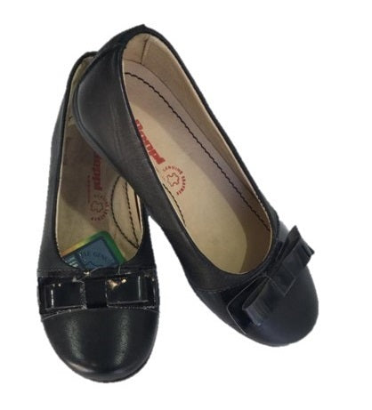 Beppi-2143510 Black Youth Ballerina Shoes