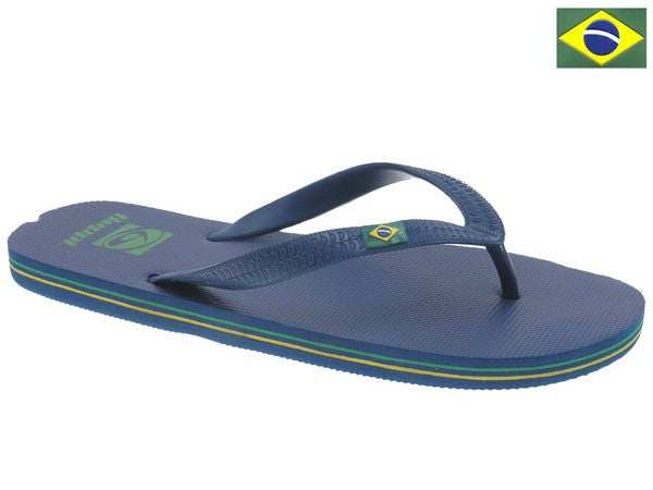 Chinelo Meter Dedo Homem Azul Beppi-2150456